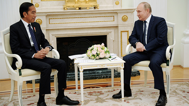 푸틴, 방러 조코위 인니 대통령과 회담…우크라 사태 등 논의