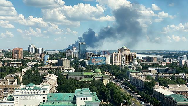 “러, 루한스크 점령 후 도네츠크 정조준하며 서서히 진격”