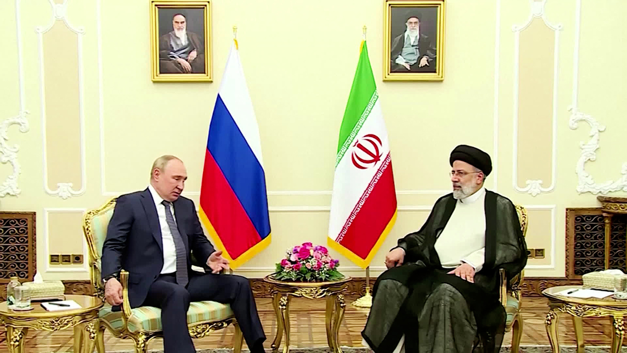 러시아-이란, 反서방 연대 강화…푸틴 “우크라, 협상 의지 없어”