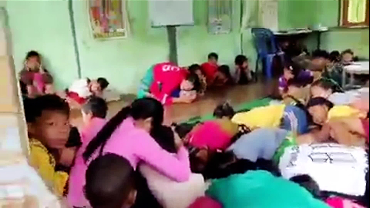 [단독] 공습피해 교실 바닥에 숨은 미얀마 아이들…유엔, “여성·아동 범죄 크게 증가”