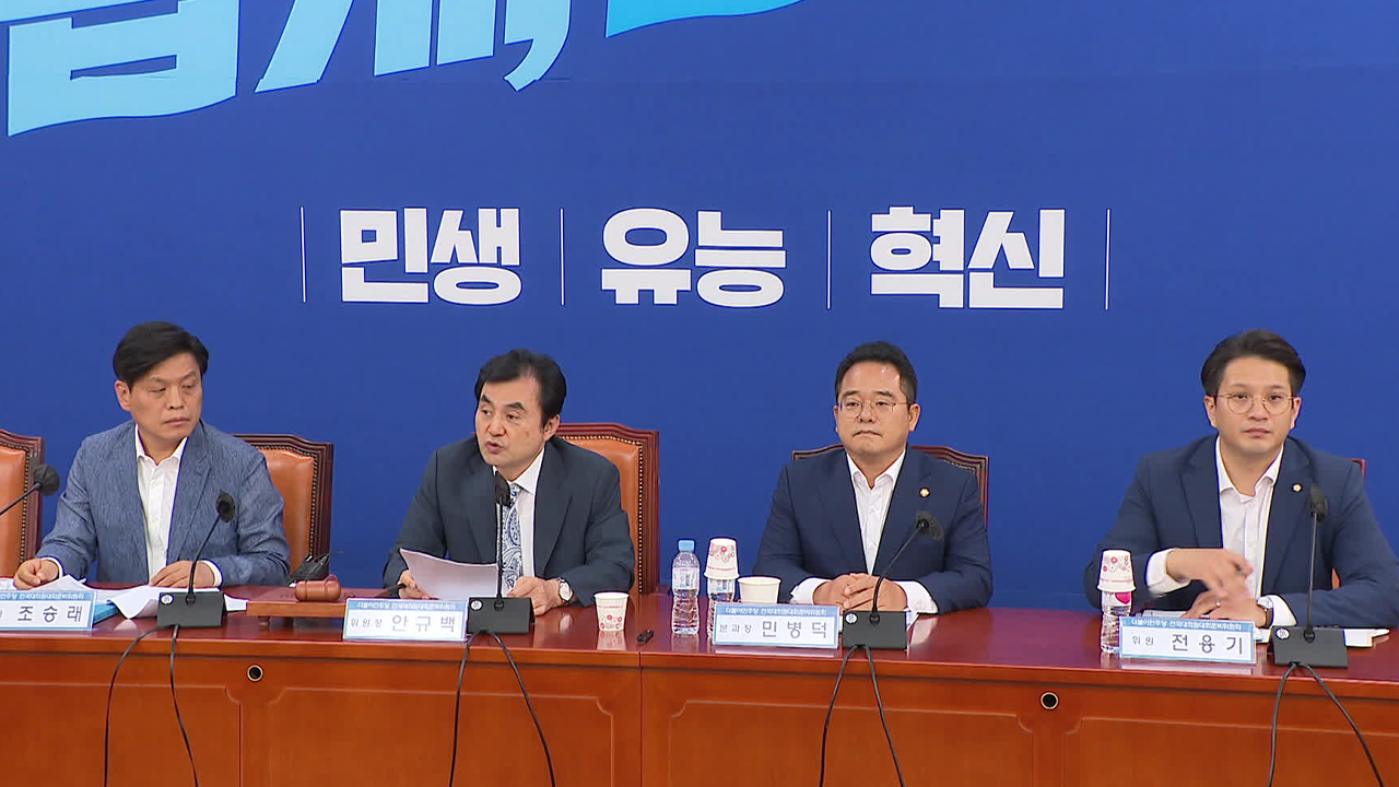 민주, ‘당헌 개정’ 의결…“국민 여론은 반대 48.8%”