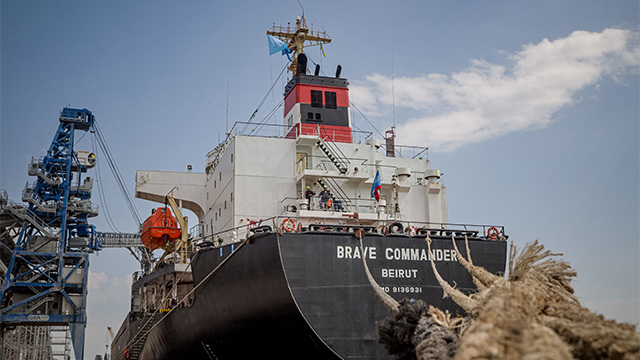 우크라 곡물수출선 5척 입항…흑해 봉쇄 해제후 최대 규모