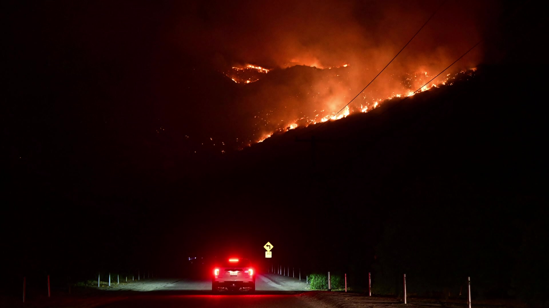 [지구촌 포토] 캘리포니아 또 대형 산불
