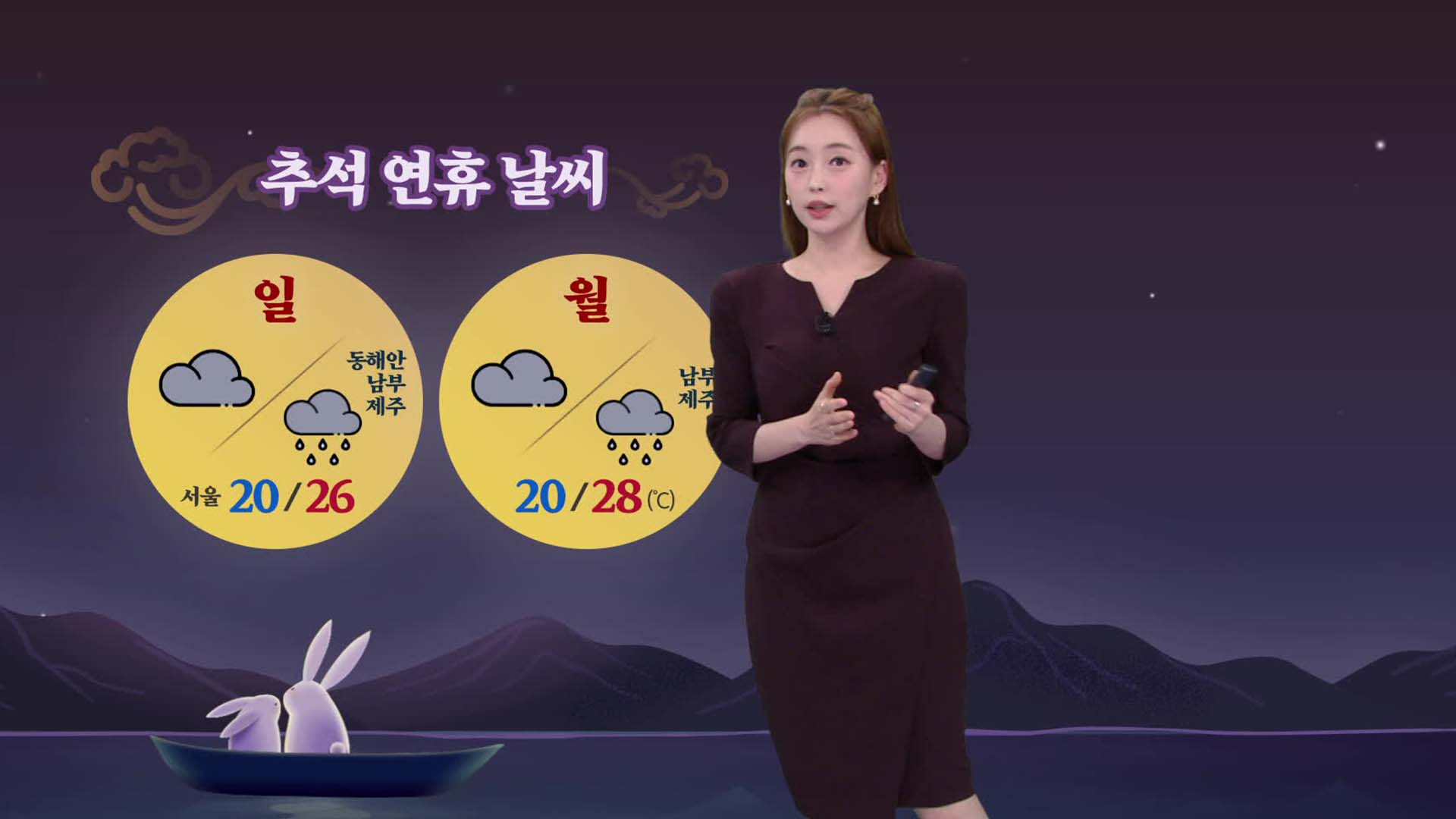 [뉴스9 날씨] 내일 전국 흐림…남부·강원·제주에 비 조금