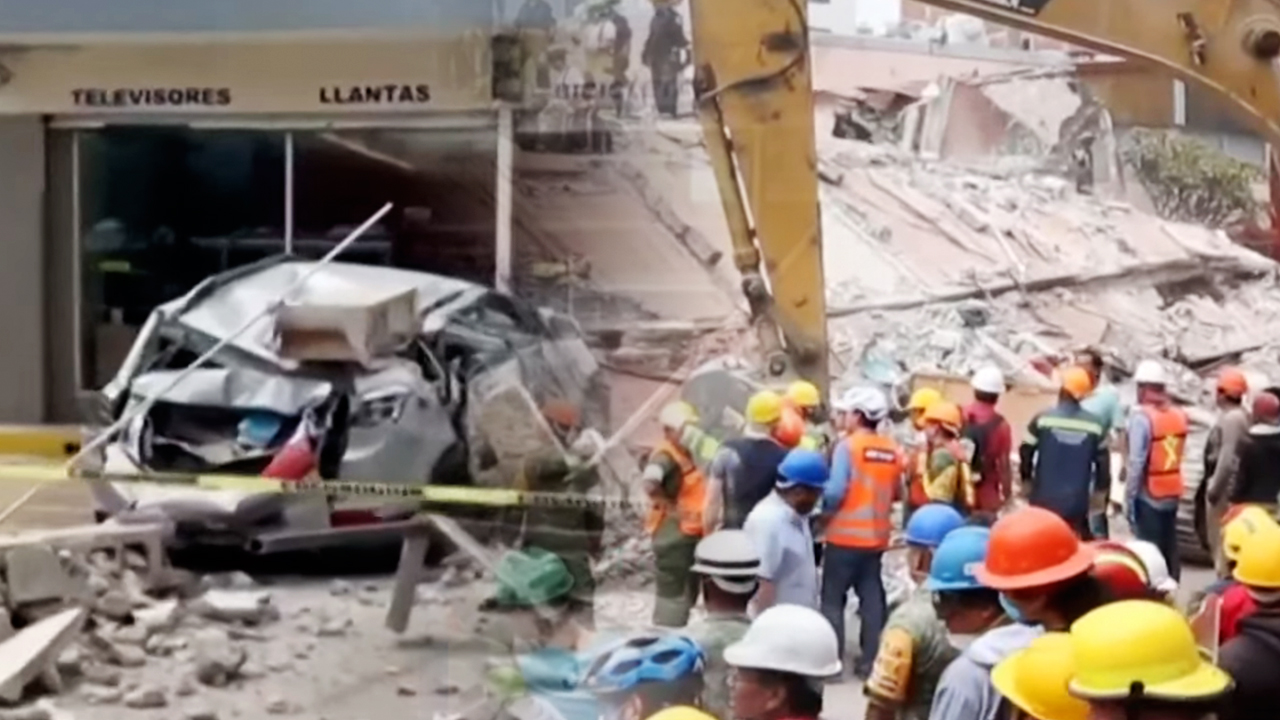 대지진 발생한 날에 또 지진…멕시코 7.6 강진으로 최소 1명 사망
