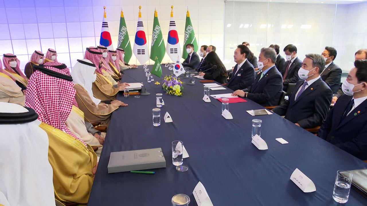 사우디 왕세자 방한…대통령 예방·총수 만남·대형 MOU