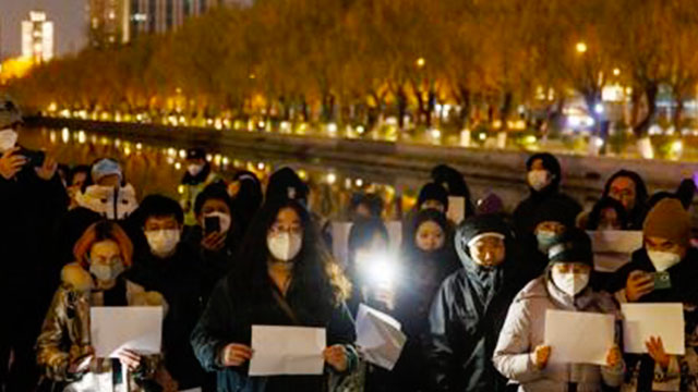 中 봉쇄 반대 시위 속 신규 감염 연일 최다…4만 명 육박