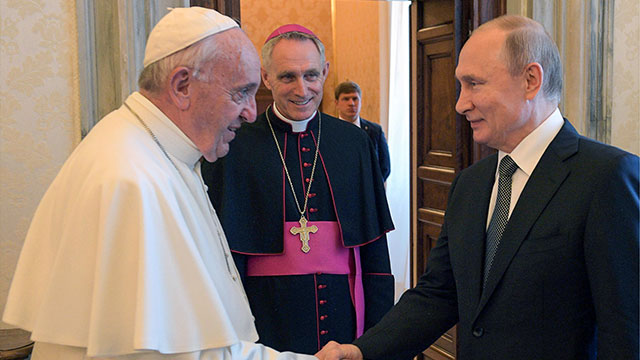 교황 “푸틴 직접 언급 안 하는 이유?…불필요하기 때문”