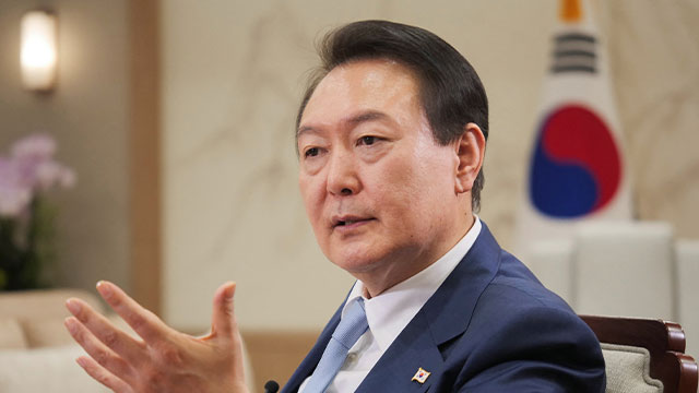 尹 “北 핵실험 시 전례 없는 공동대응…中, 北에 영향력 행사해야”