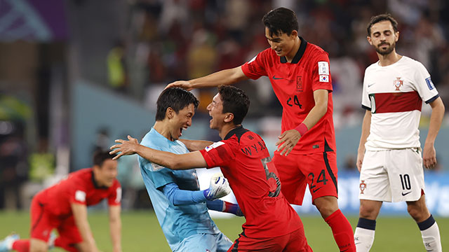 대한민국, 포르투갈에 역전승 ‘12년 만에 월드컵 16강 진출’