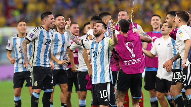 메시, 월드컵 ‘토너먼트 첫 골’…아르헨티나 8강 진출