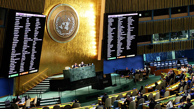 “추가 핵실험 말라”…유엔총회서 북핵규탄 결의들 압도적 채택