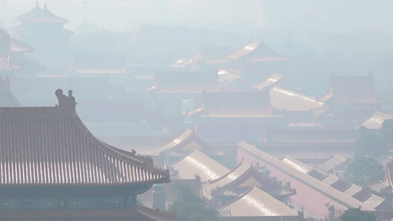 中 양회 기간에도 스모그 심각…경제 상황 방증