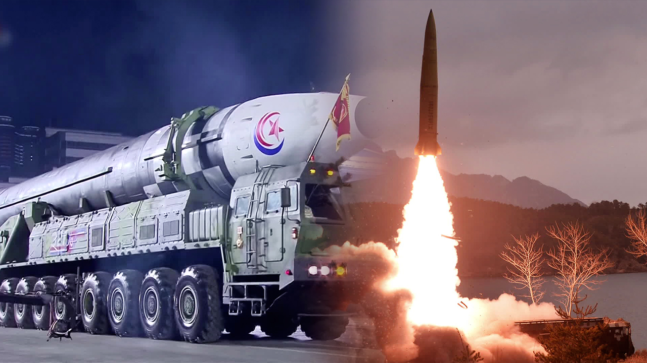 북, 이번엔 신형 ICBM…고각 발사로 1,000km 비행