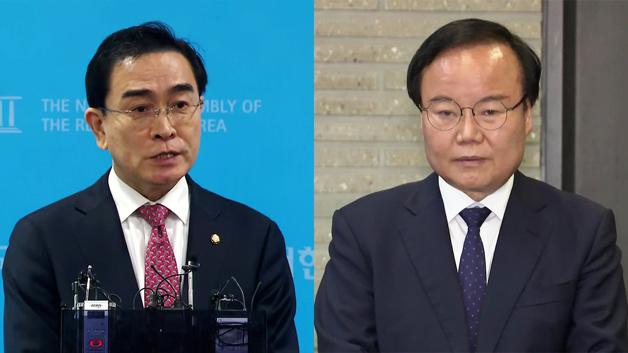 다시 열린 국민의힘 윤리위, 김재원·태영호 징계 수위는?