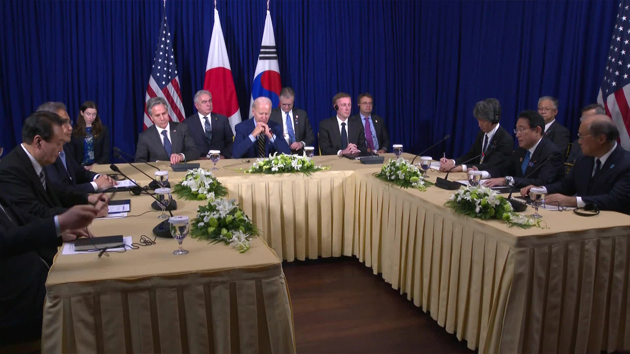 “G7 연대해 국제 위기 극복”…내일 한미일 만남·위령비 참배도