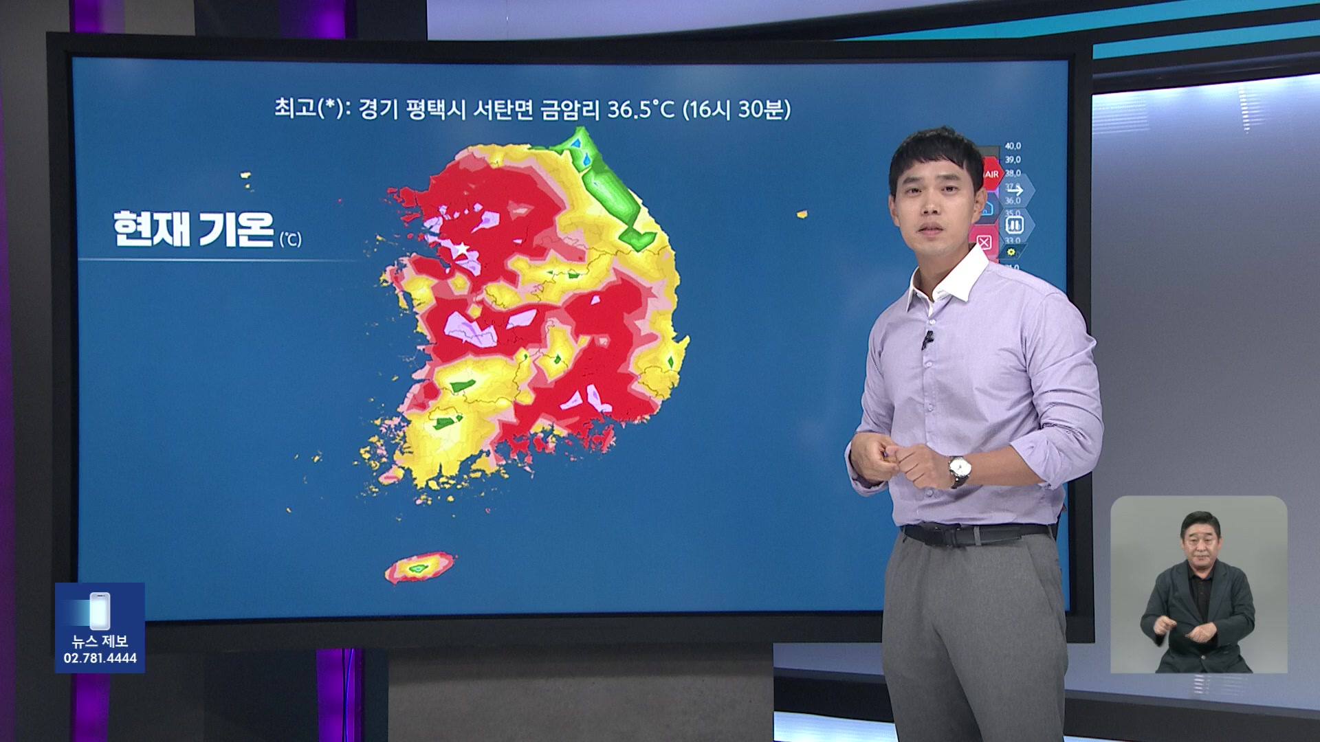 경기 안성 38.3도 기록…어제 온열질환 추정 3명 사망