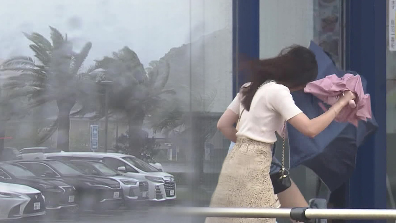 ‘태풍 란 관통’…일본 중부, 폭우·강풍 피해 속출