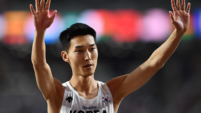 우상혁, 한국 최초로 다이아몬드리그 파이널 진출…취리히 대회 2m 31로 3위