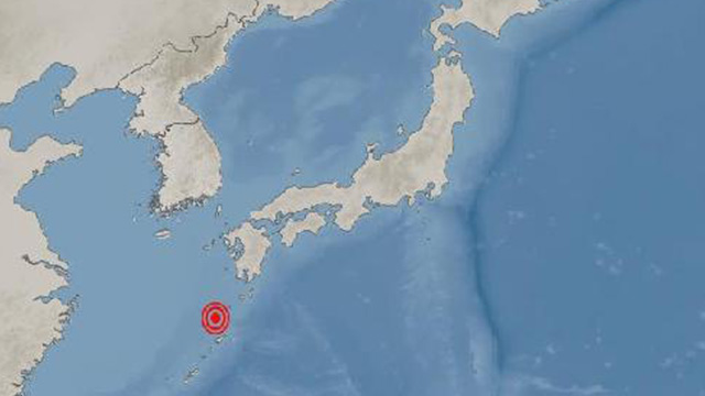 일본 가고시마현 가고시마 남남서쪽 바다서 규모 5.3 지진 발생