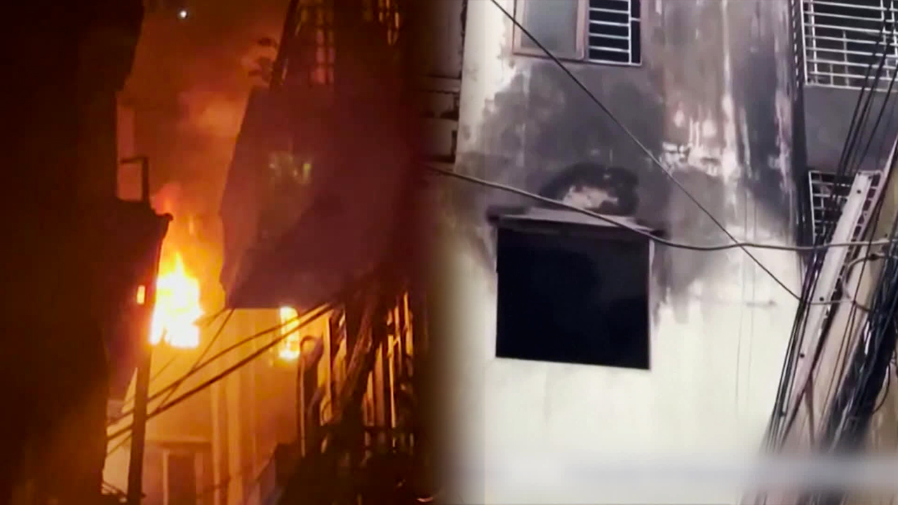 베트남 하노이 아파트 큰불…“최소 30명 이상 숨져”
