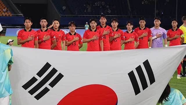 항저우 아시안게임 축구대표팀, 오늘 태국과 2차전