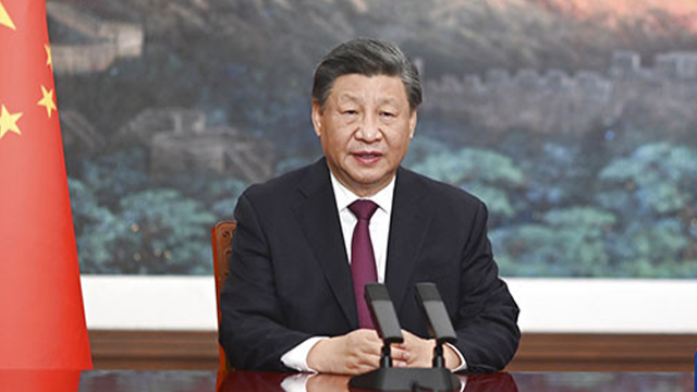 한 총리 만난 시진핑 “양국, 뗄레야 뗄수없는 동반자”
