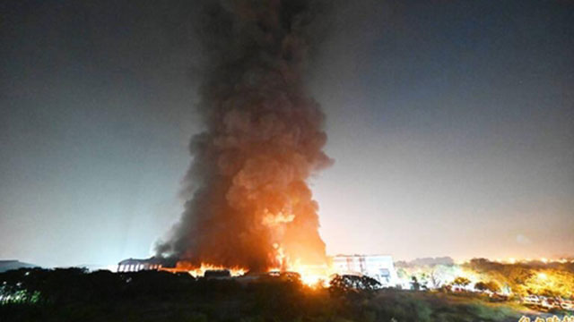 타이완 골프공 제조공장 폭발…7명 사망·98명 부상