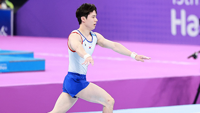 체조 김한솔, 마루운동 금메달…AG 2회 연속 우승