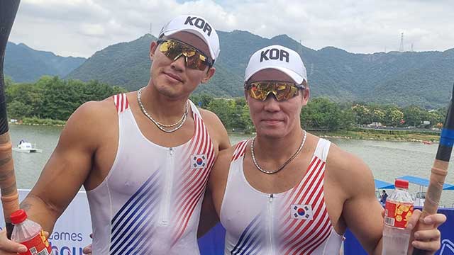 카누 조광희-장상원, 남자 카약 500ｍ 은…한국 카누 첫 메달