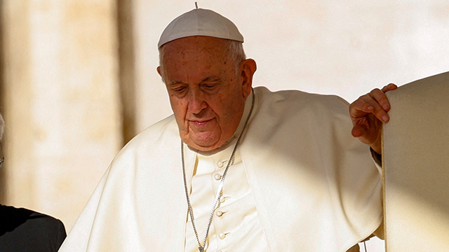 교황 “하마스, 인질 석방해야…이스라엘 극단적 대응 자제”