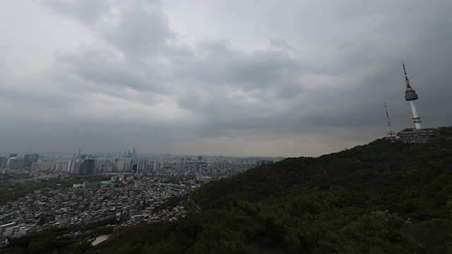 아침까지 중부·전북 비…오후부터 찬 바람 강해져