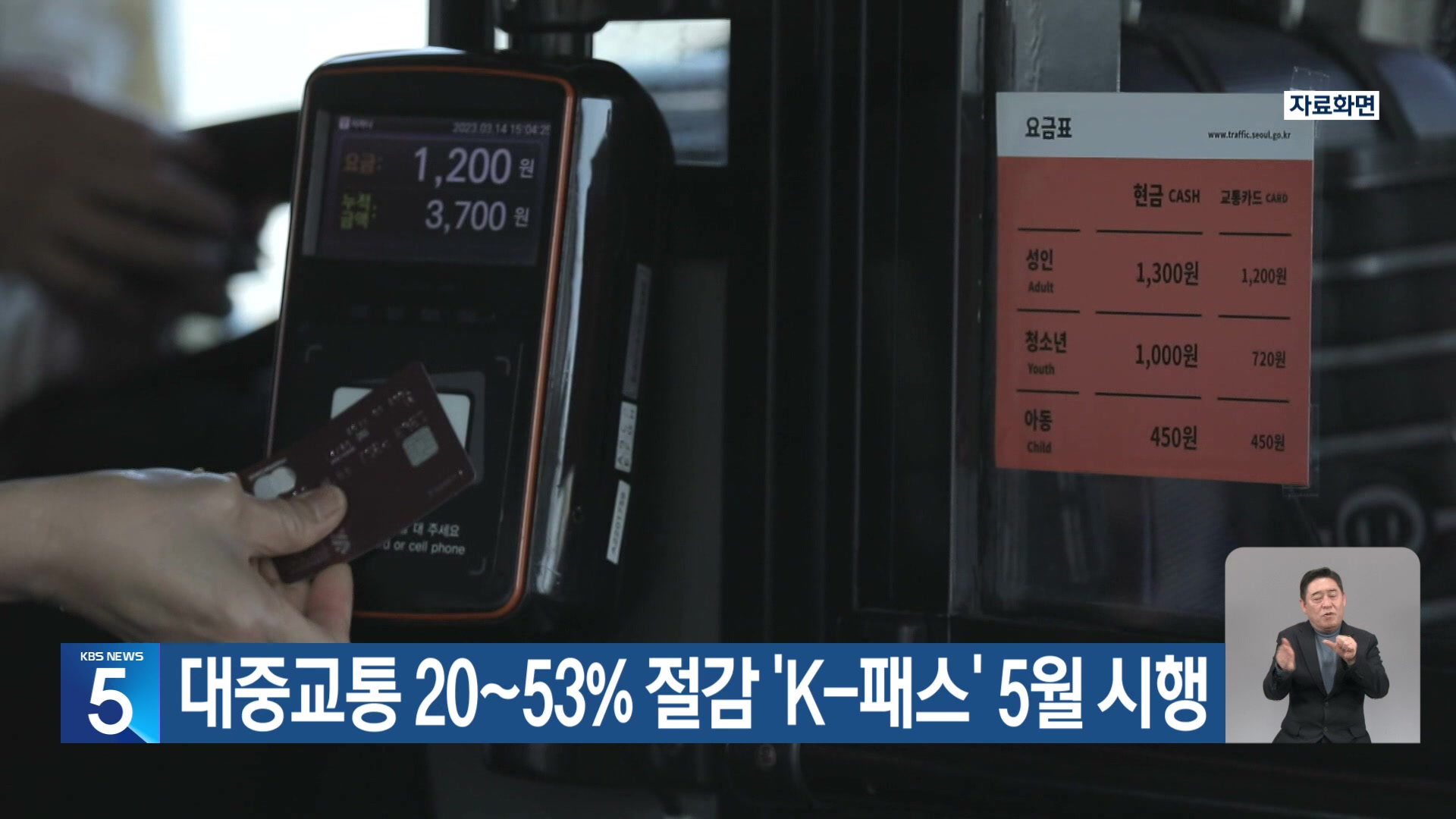 대중교통 20~53% 절감 ‘K-패스’ 5월 시행