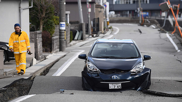일본 노토반도 핵심 도로 복구에 수년 걸릴 듯