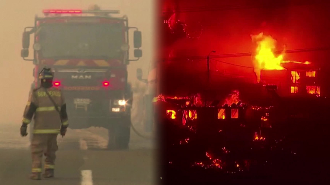 ‘폭염’ 칠레 산불로 50여 명 사망…국가 비상사태 선포