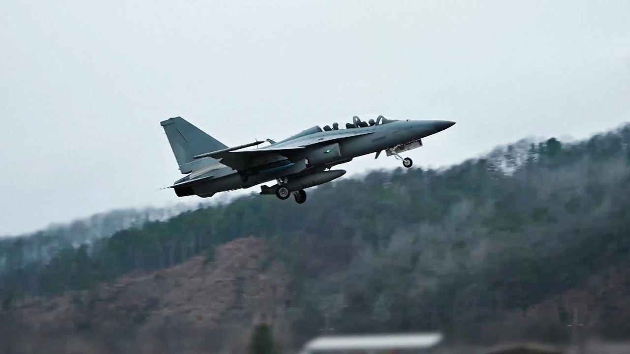 북 순항미사일 등 도발 대응…공군 전투기 실사격 훈련