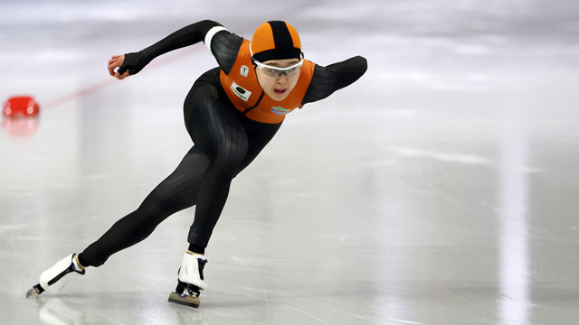 빙속 김민선, 세계스프린트선수권 500ｍ 1차 3위