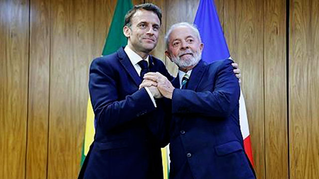 마크롱 “G20 회원국 동의해야 브라질 회의에 푸틴 초청”