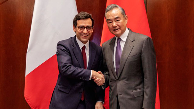 프랑스 외교장관 내달 1일 방중…1개월여 만에 중국 왕이 또 접촉