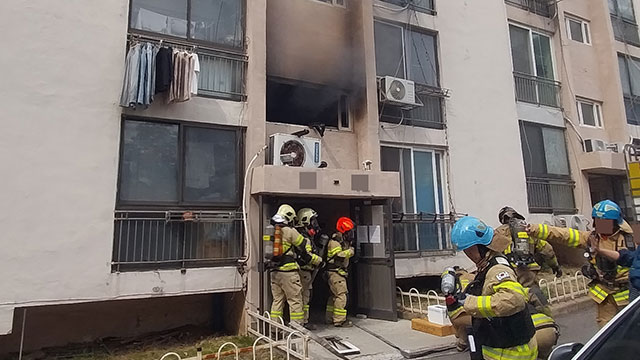 인천 가정동 아파트 화재로 10대 지적장애인 사망