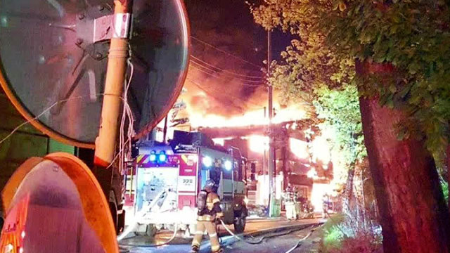 경기도 김포시 창고에서 불…대응 2단계 발령