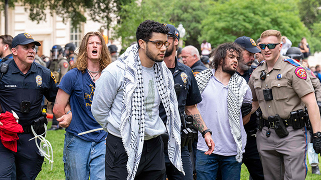 미국 대학들, 팔레스타인 지지 시위 격화…일부 시위대 체포·강제해산