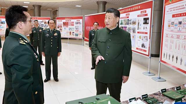 시진핑, 중국 육군의과대학 시찰…“전장에 집중하라”