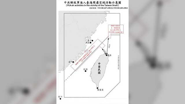 중국 전투기, 대만 위협 강화…본섬서 39∼69㎞까지 ‘근접 비행’