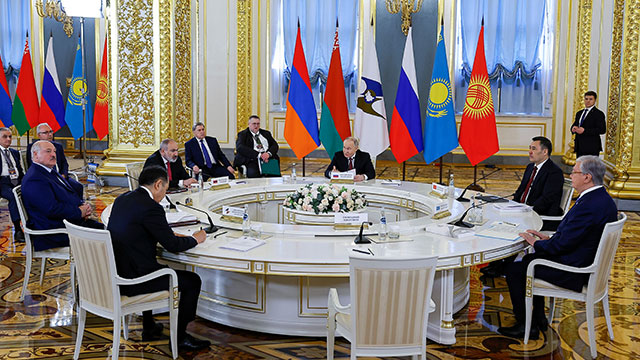 푸틴, 옛 소련권과 새 임기 첫 국제회의…“다극 세계 중심”