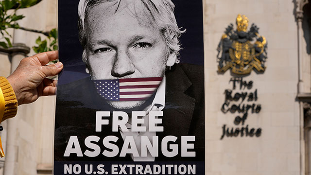 ‘위키리크스’ 어산지 미국 인도 일단 피해…영국 법원, 항고 허용