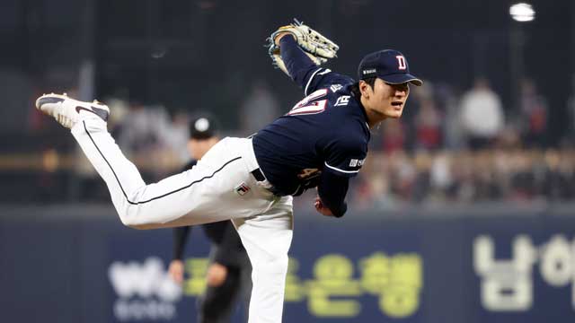 뚝심의 두산, 대포쇼로 KIA에 재역전승…삼성도 1위에 1경기차