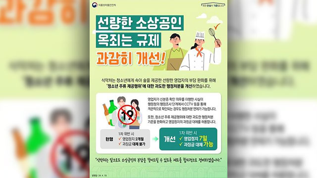 “‘문신에 노란 머리’ 신분증 미확인 주류 판매…영업정지 2개월은 가혹”