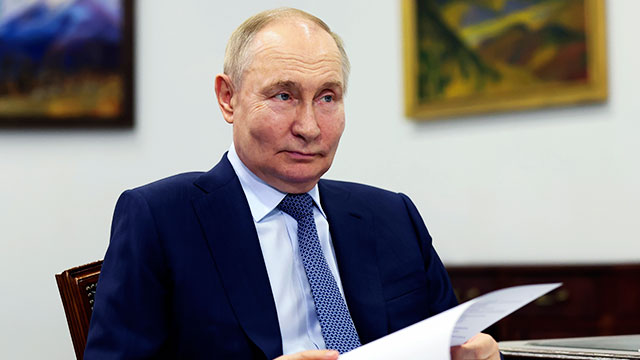“푸틴, 방북 위해 러시아 극동에서 전용기 타고 출발”