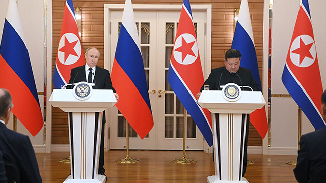 북한, 푸틴 감사 메시지 보도…푸틴, 김정은 초청 재확인